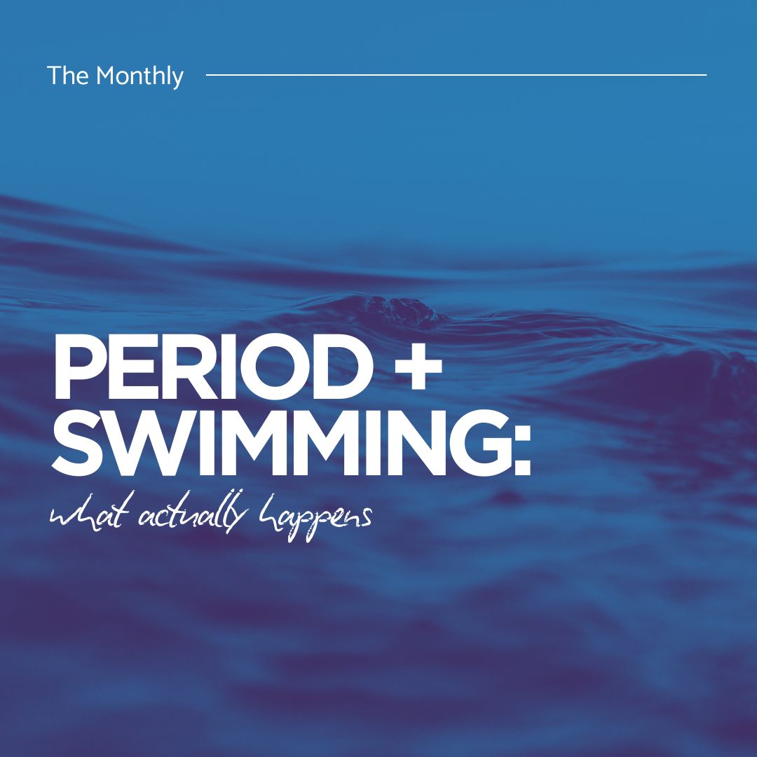 Does your period stop in water?