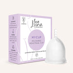 Reusable menstrual cup.