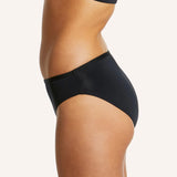 Adult Period Swim Bikini Brief - Black