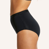 Adult Period Swim Full Brief - Black