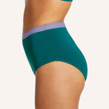 Adult Period Swim Full Brief - Deep Pine