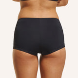 Teens Period Swim Boyleg - Black