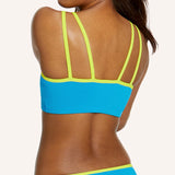 Teen First Swim Bikini Crop - Azure