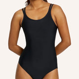 Teens First Period Swim One Piece - Black
