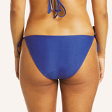 Swim Textured Period Hi Cut Brief - Electric Blue