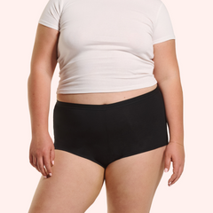 Cotton Period Shortie - Black