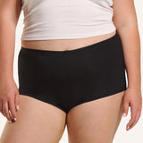Cotton Period Shortie - Black