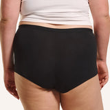 Cotton Period Shortie - Black