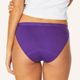 Teens Period Bikini Brief 2 Pack - Black & Sour Grape