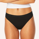 Teens Period Bikini Brief - Black Hearts