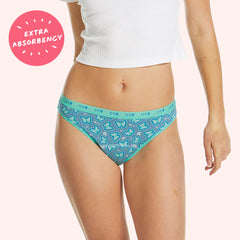 Teens Period Bikini Brief - Butterfly