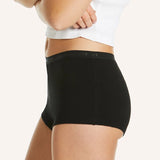 Teens First Shortie Period Brief - Black Hearts
