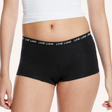 Teens First Period Shortie - Black