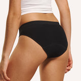 Teens First Seamfree Period Bikini Brief - Black