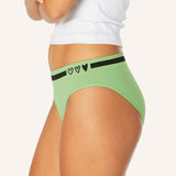 Teens Side Seamfree Period Bikini Brief - Jade