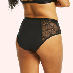 Period Luxe Midi Brief - Black