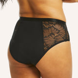 Period Luxe Midi Brief - Black