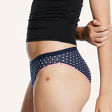 Teens Period Bikini - Navy Spot
