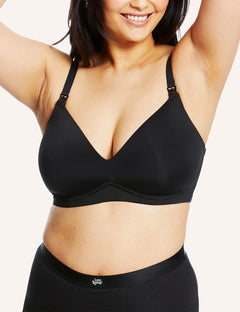 Maternity Removable Pad Bra - Black