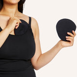Maternity Reusable Nursing Pads - Black