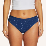 Cotton Period Bikini - Blue Blossom