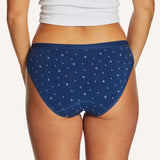 Cotton Period Bikini - Blue Blossom
