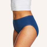 Period Bikini Brief - Bold Blue