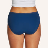 Period Bikini Brief - Bold Blue