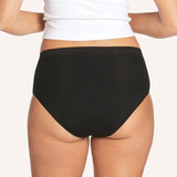 Period Bamboo Brief - Black