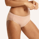 Period Midi Brief - Beige