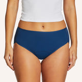 Period Midi Brief - Bold Blue