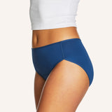 Period Midi Brief - Bold Blue