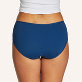 Period Midi Brief - Bold Blue
