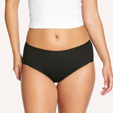 Period Midi Brief - Black