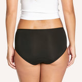 Period Midi Brief - Black