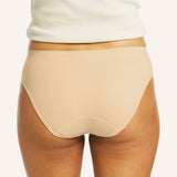 Side Seamfree Period Bikini Brief - Nude