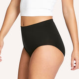 Side Seamfree Period Full Brief - Black