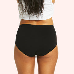 Side Seamfree Period Full Brief - Black