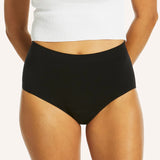 Side Seamfree Period Full Brief - Black