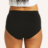 Side Seamfree Period Full Brief - Black
